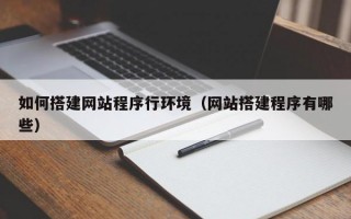 如何搭建网站程序行环境（网站搭建程序有哪些）